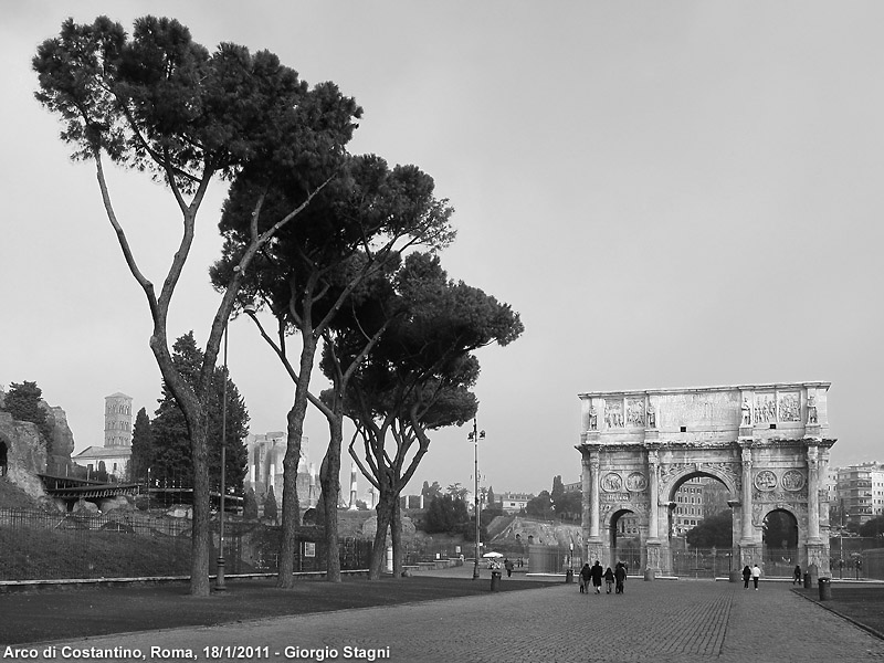 Roma - la citt - Arco di Costantino.