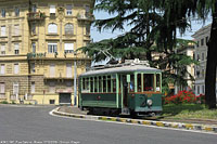 I tram storici - Piazza Galeno.