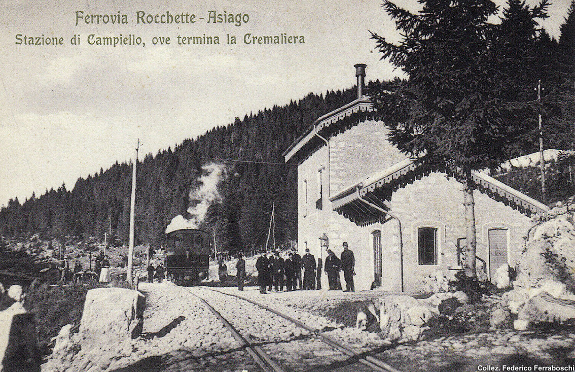 La ferrovia Rocchette-Asiago - Campiello.