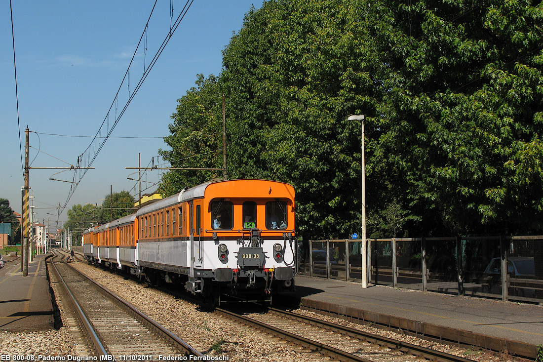 L'ultima stagione delle EB 740 delle Nord - Paderno Dugnano.