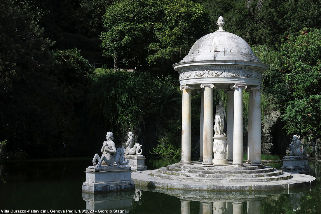 Villa Durazzo-Pallavicini - Tempio di Diana.